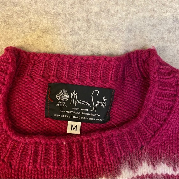 Vintage Marceau Sports Kids Wool Sweater - Picture 5 of 5